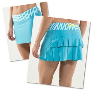Lululemon | Pace Setter Skirt Spry Blue